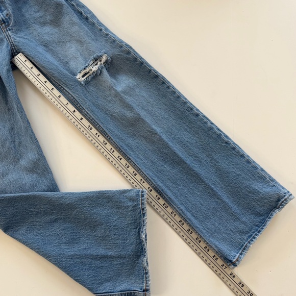 Abercrombie & Fitch Jeans Womens 26 2 Short 90s Relaxed High Rise - Picture 5 of 8